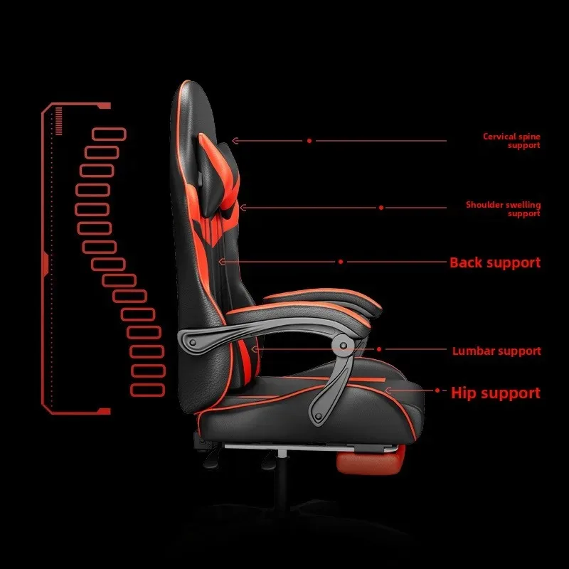 Speakers - Sedia da gaming con luci, altoparlante