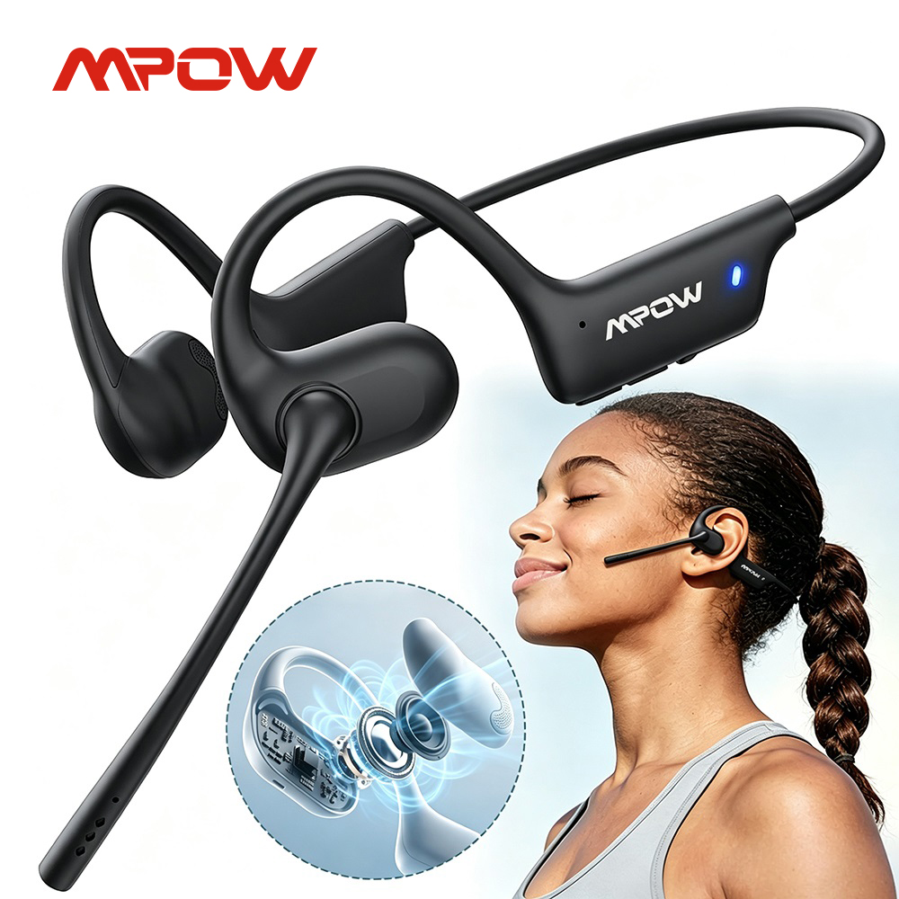 Sleep Mask Headphones Bluetooth - Mpow O1 Cuffie Sportive a Conduzione